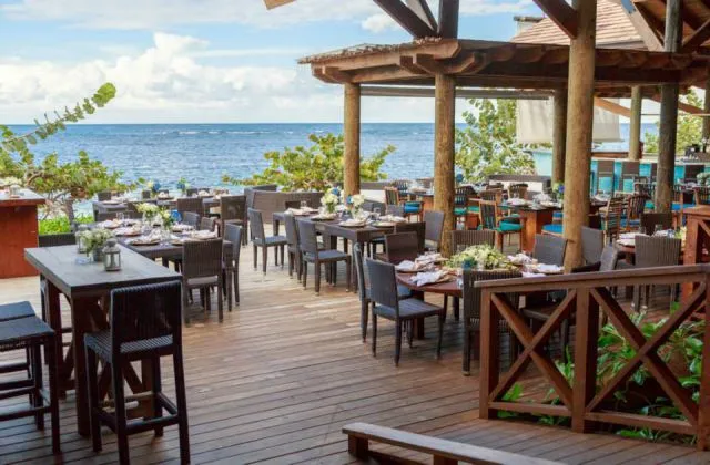 Hotel Balcones del Atlantico restaurante vista mar